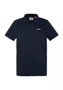 Рубашка поло Schott, темно-синий