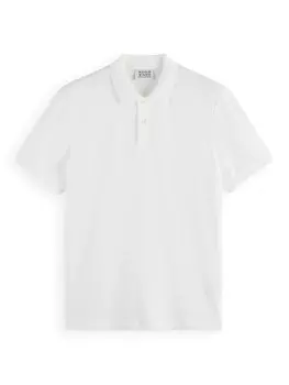 Рубашка поло Scotch & Soda, белый