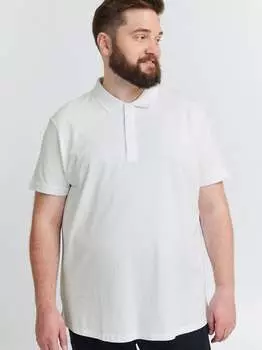 Рубашка-Поло сдбанджо Solid, белый