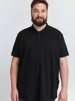 Рубашка-Поло сдбанджо Solid, черный