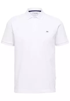 Рубашка поло Selected Homme, белый