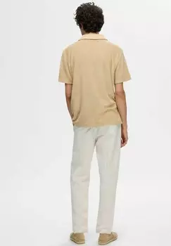 Рубашка поло Selected Homme, серый