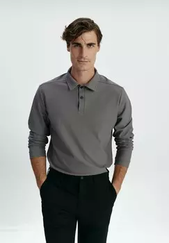 Рубашка поло Sepiia, серый