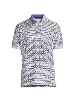 Рубашка поло «Серебристые летучие мыши» Greyson, цвет arctic