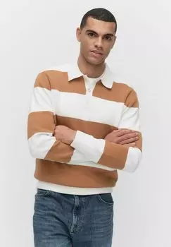 Рубашка поло SERGIO BONDELID, коричневый