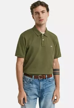 Рубашка поло SHIELD GANT, цвет Moss Green