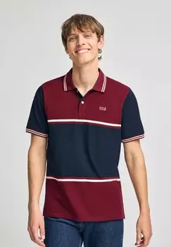 Рубашка поло SHORT SLEEVE 2 BUTTONS M SS LF PC PS VEIL P Polo Club, бургундия