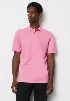 Рубашка поло SHORT SLEEVE BUTTON PLACKET SLITS Marc O'Polo, цвет pink sugar
