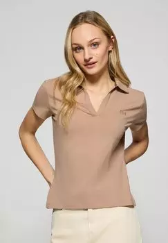 Рубашка поло SHORT SLEEVE BUTTONLESS PEDRAZA Polo Club, коричневый