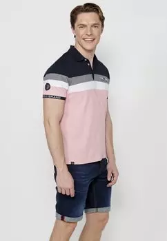 Рубашка-поло Short Sleeve Koroshi, фуксия