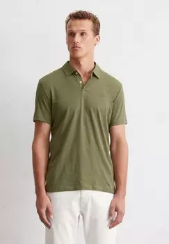 Рубашка поло SHORT SLEEVE Marc O'Polo, темно-зеленый