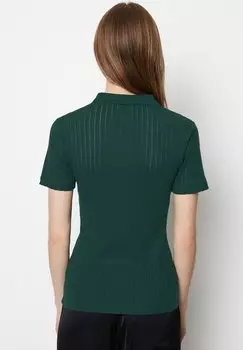 Рубашка поло SHORT SLEEVE Marc O'Polo, темно-зеленый