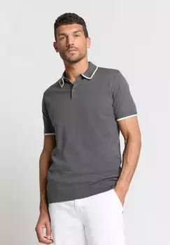 Рубашка поло SHORT SLEEVE NO EXCESS, цвет Dark Steel