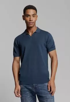 Рубашка поло SHORT SLEEVE NO EXCESS, темно-синий