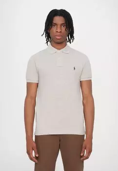 Рубашка поло SHORT SLEEVE Polo Ralph Lauren, светло-серый