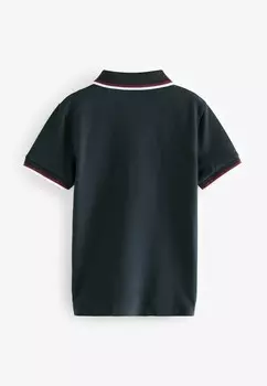 Рубашка поло SHORT SLEEVE REGULAR FIT Next, синий