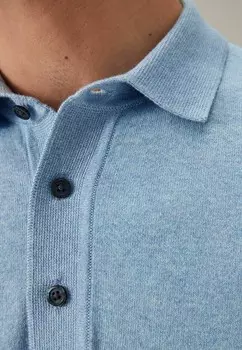 Рубашка поло SHORT SLEEVE REGULAR FIT Next, синий