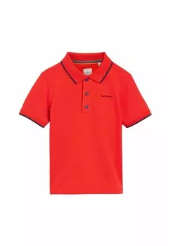 Рубашка поло SHORT SLEEVE SIGNATURE -REGULAR FIT Paul Smith Junior, красный
