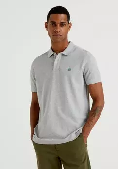 Рубашка-поло SHORT SLEEVE United Colors of Benetton, цвет grey