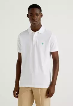Рубашка-поло SHORT SLEEVE United Colors of Benetton, цвет white