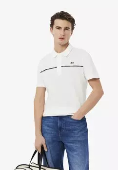 Рубашка поло SHORT SLEEVES Lacoste, белый