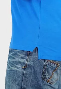 Рубашка-поло Shortsleeve Basic U.S. Polo Assn., синего цвета