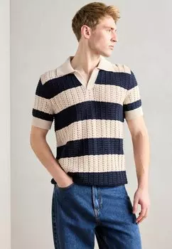 Рубашка поло SHORTSLEEVE Marc O'Polo DENIM, бежевый