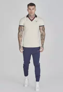 Рубашка-поло SIKSILK, кремовый