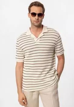 Рубашка поло SILVIO Antioch, коричневый