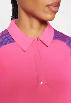Рубашка поло SLEEVELESS J.LINDEBERG Sports, розовый