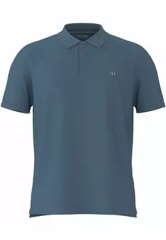 Рубашка-поло Slhdante Ss W Noos Selected, цвет blue shadow