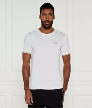 Рубашка поло Slim fit Boss Green, белый