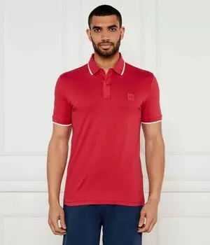 Рубашка поло Slim fit Boss Orange, красный