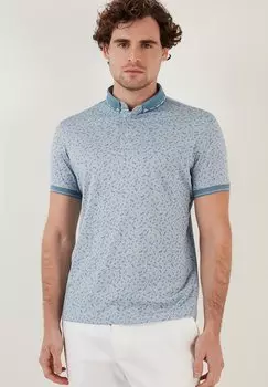 Рубашка-поло SLIM FIT Buratti, цвет light blue