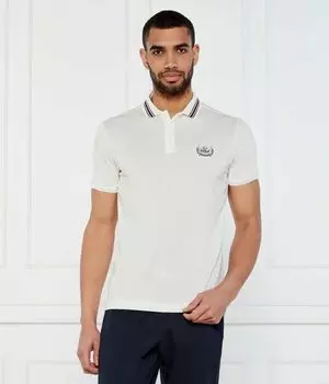 Рубашка поло Slim fit Ea7, экрю