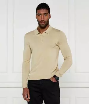 Рубашка поло Slim fit Hugo, желтый