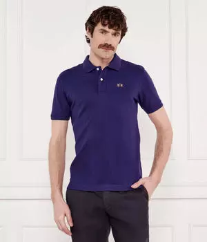 Рубашка поло Slim fit La Martina, фиолетовый