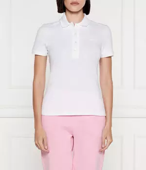 Рубашка поло Slim fit Lacoste, белый