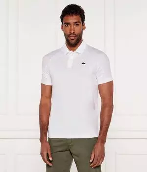 Рубашка поло Slim fit Lacoste, белый