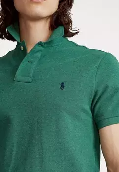 Рубашка поло SLIM FIT MESH POLO SHIRT Ralph Lauren, зеленый