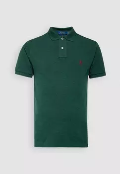 Рубашка поло SLIM FIT MESH POLO SHIRT Ralph Lauren, темно-зеленый