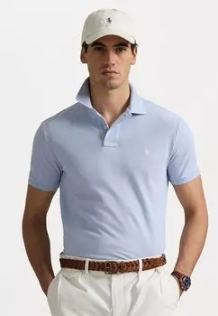 Рубашка поло SLIM FIT MESH POLO SHIRT Polo Ralph Lauren, светло-голубой