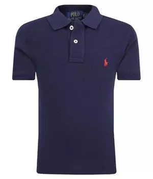 Рубашка поло Slim fit Polo Ralph Lauren, синий
