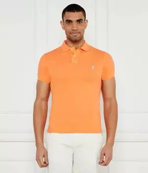 Рубашка поло Slim fit Polo Ralph Lauren, оранжевый