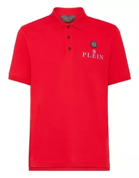 Рубашка-поло Slim Fit SS Philipp Plein, красный