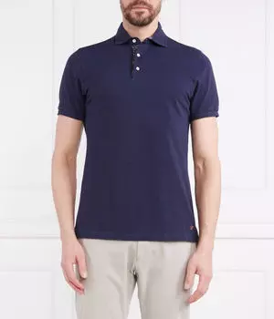 Рубашка поло Slim fit Stenstrms, синий