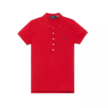 Рубашка-поло Slim Fit Stretch Polo Ralph Lauren, красный
