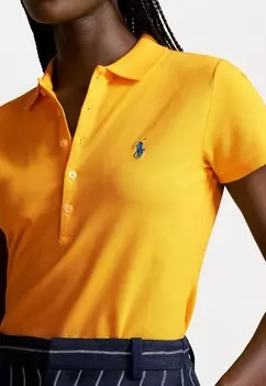Рубашка поло SLIM FIT STRETCH POLO SHIRT Polo Ralph Lauren, желтый