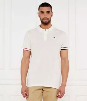 Рубашка поло Slim fit Tommy Jeans, экрю