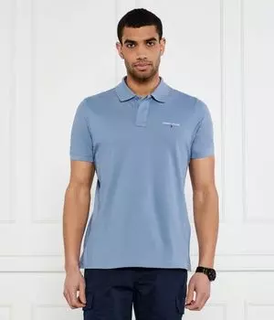 Рубашка поло Slim fit Tommy Jeans, синий